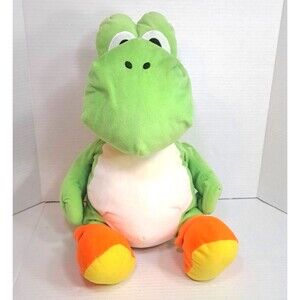 Super Mario Bros Green Yoshi XL Jumbo Large 21" Plush Stuffed Nintendo Toy 2021